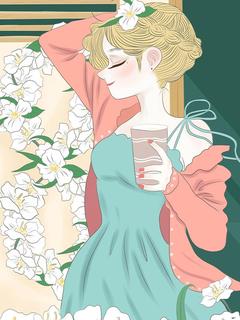 竹马弟弟来我家我给竹马发消息