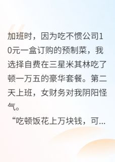 我加班吃万元套餐后，女财务疯了