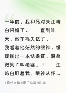 和死对头闪婚后，他失忆了