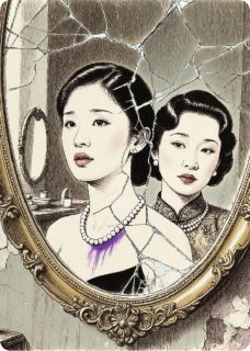 她的珍珠吻过你的锁骨