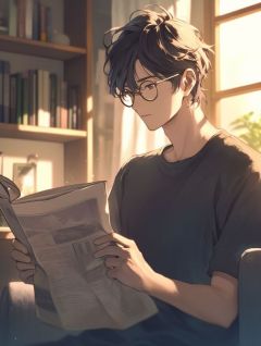 谁剪夕阳织成光