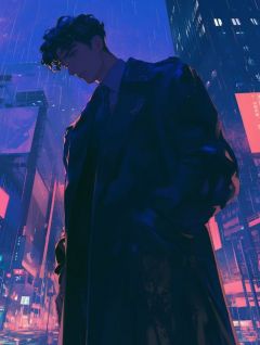 晚风残月惹浮生